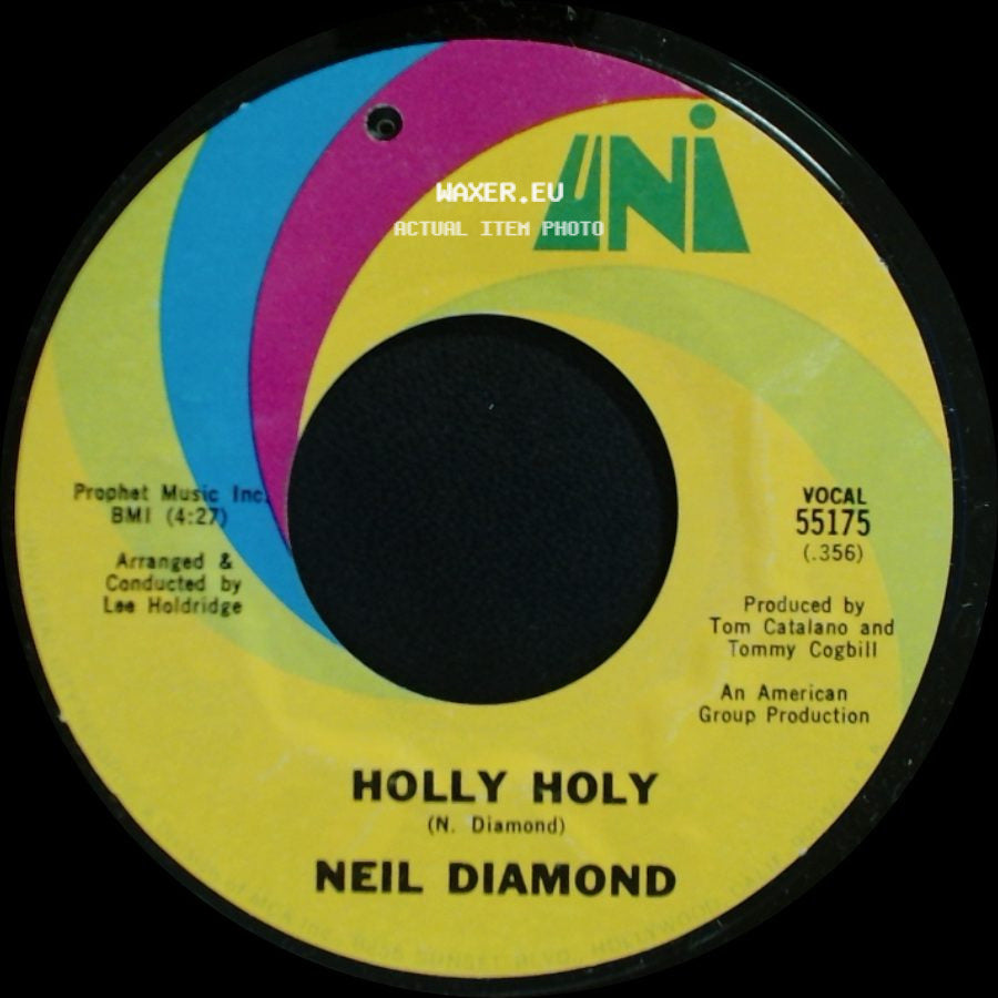 Neil Diamond - Hurtin' You Don't Come Easy / Holly Holy side B