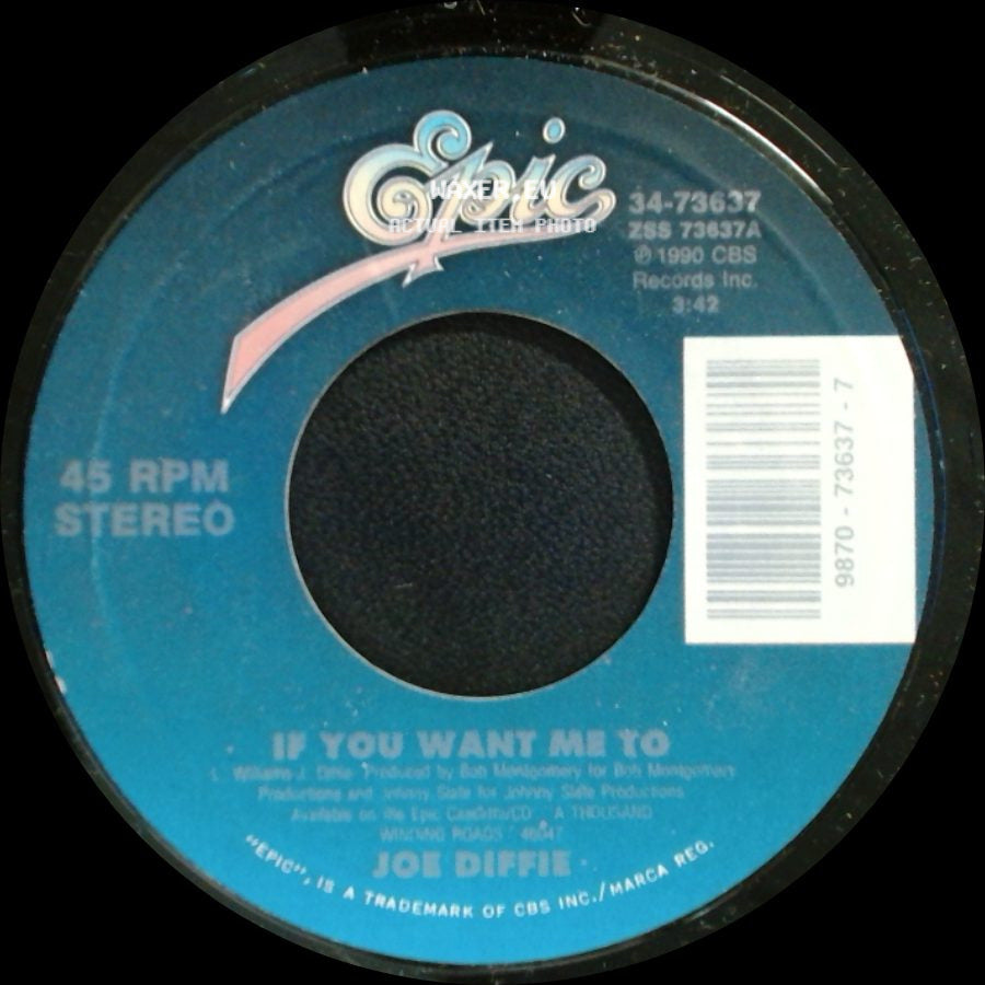 Joe Diffie - Home / If You Want Me To side B