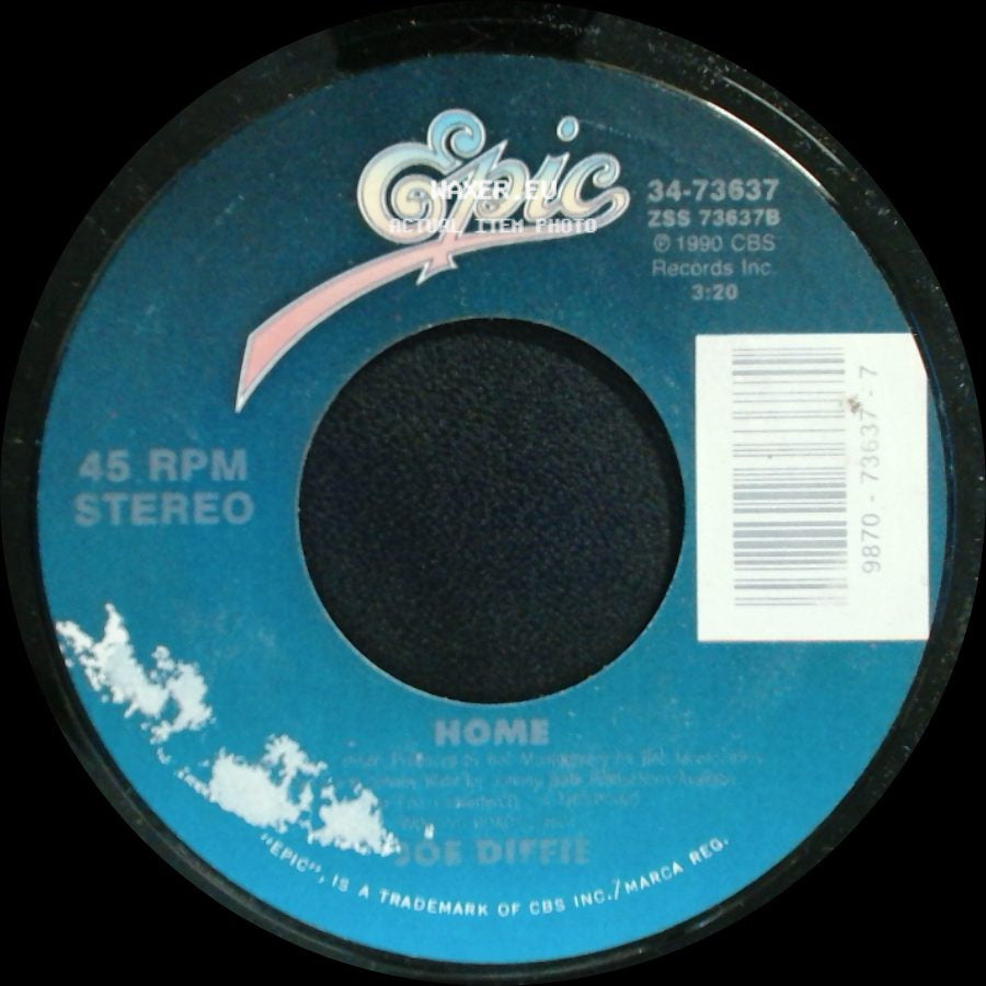 Joe Diffie - If You Want Me To / Home side B