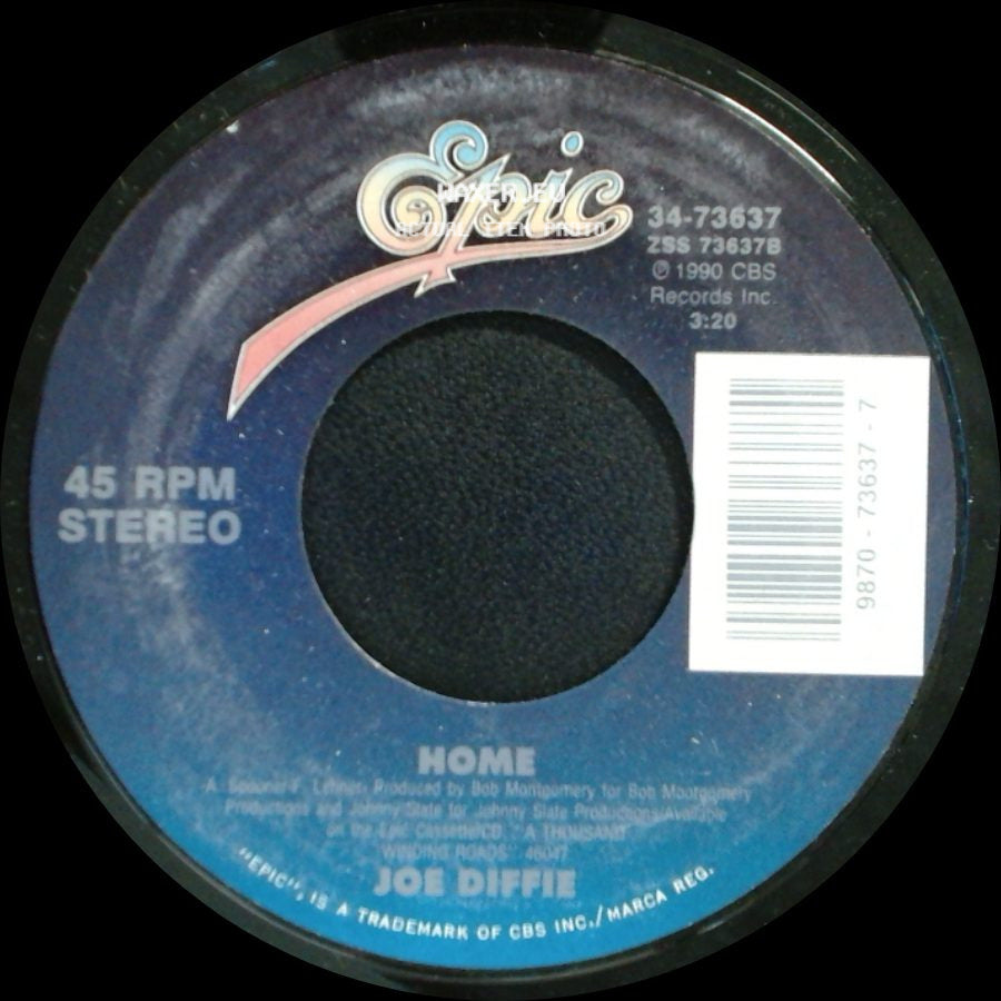 Joe Diffie - If You Want Me To / Home side B
