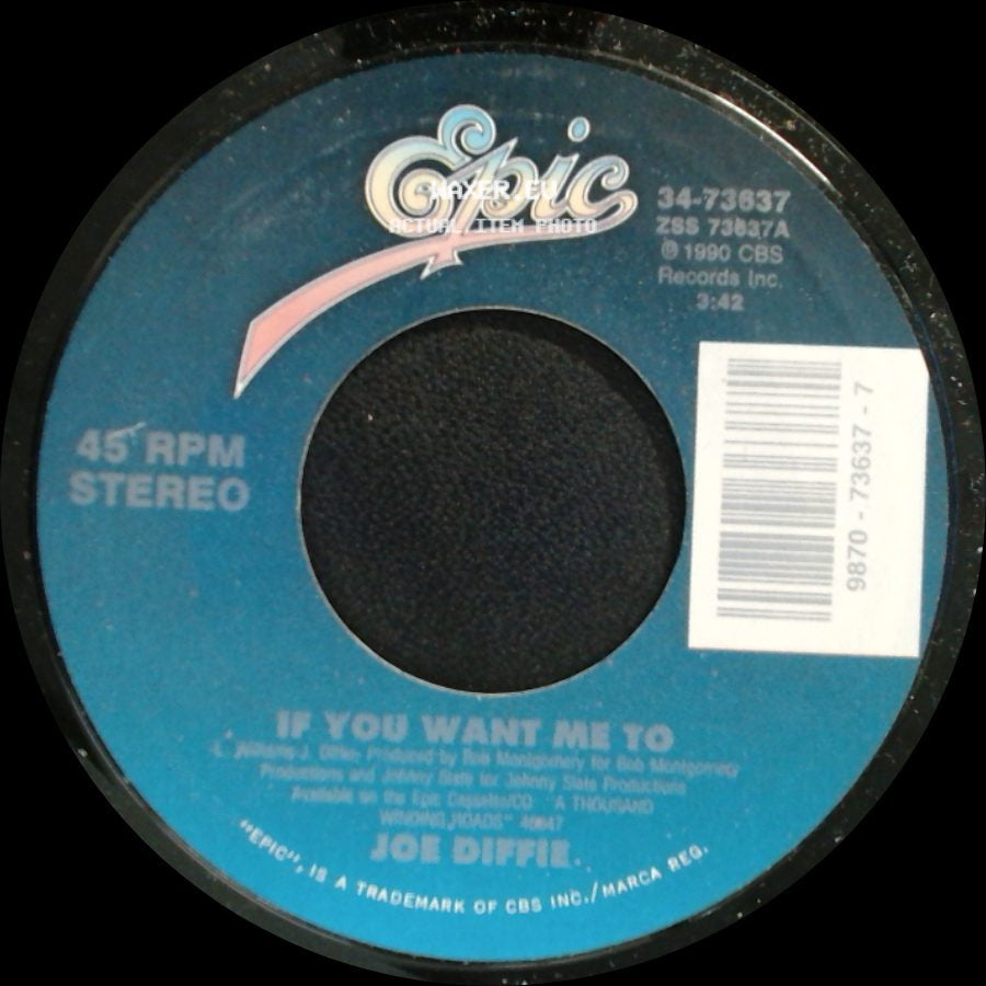 Joe Diffie - If You Want Me To / Home side A
