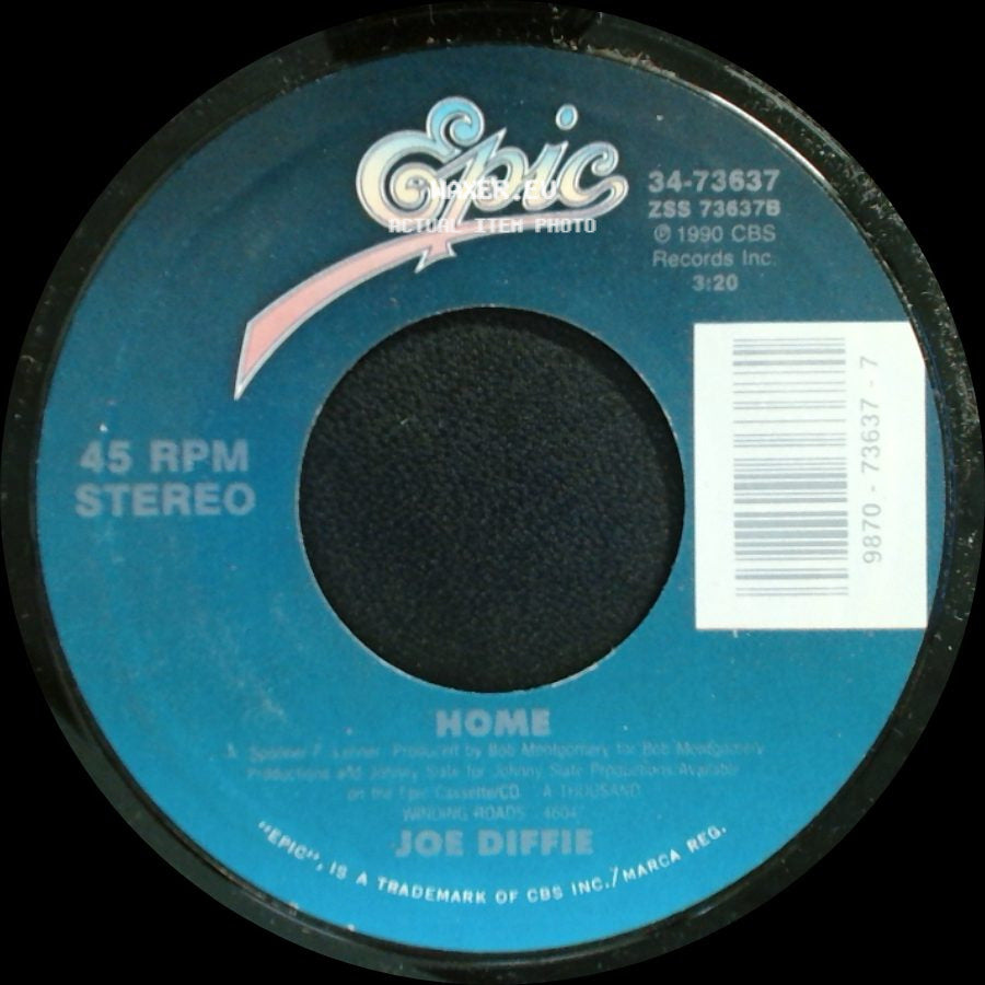 Joe Diffie - If You Want Me To / Home side B