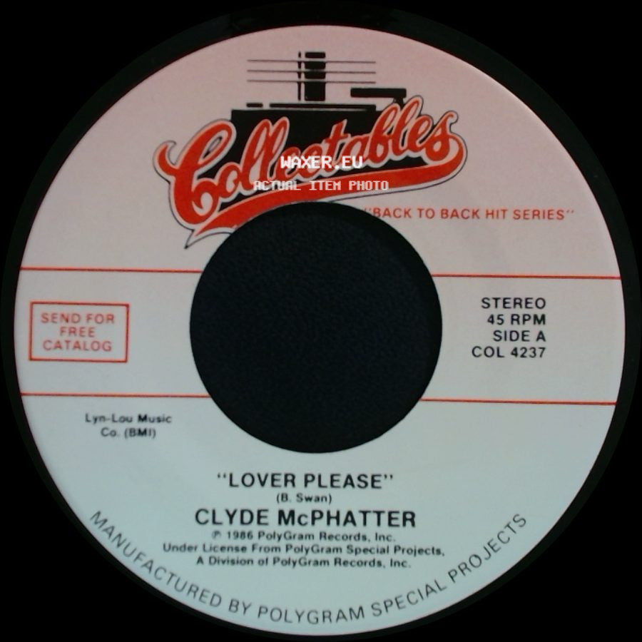 Clyde Mcphatter / The Diamonds - Lover Please / She Say (Oom Dooby Doom) side A