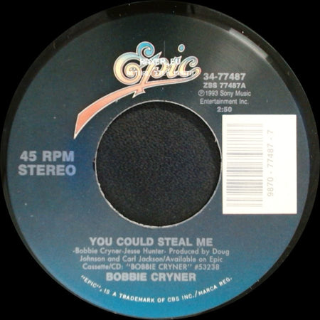 Bobbie Cryner - You Could Steal Me / Leavin' Houston Blues side A