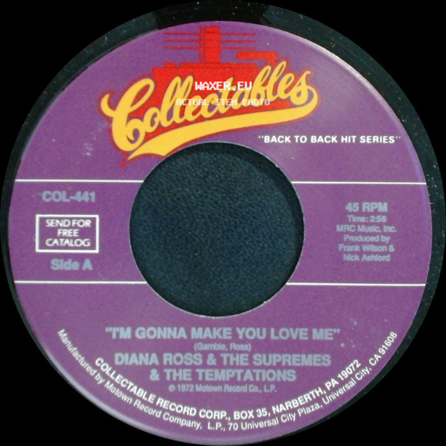Diana Ross & The Supremes & The Temptations - I'm Gonna Make You Love Me / I'll Try Something New side A