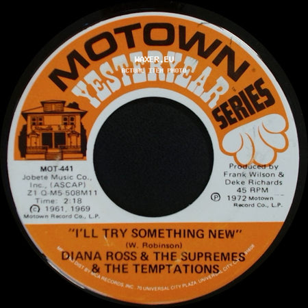 Diana Ross & The Supremes & The Temptations - I'll Try Something New / I'm Gonna Make You Love Me side A
