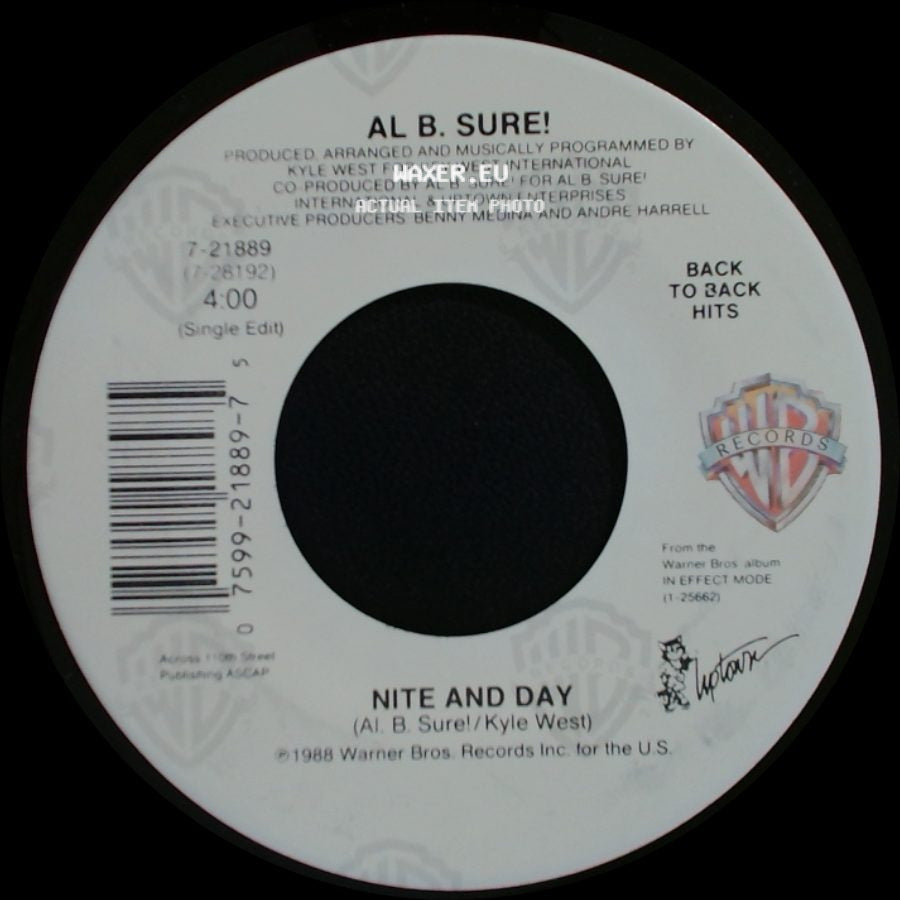Al B. Sure! - Off On Your Own (Girl) / Nite And Day side B