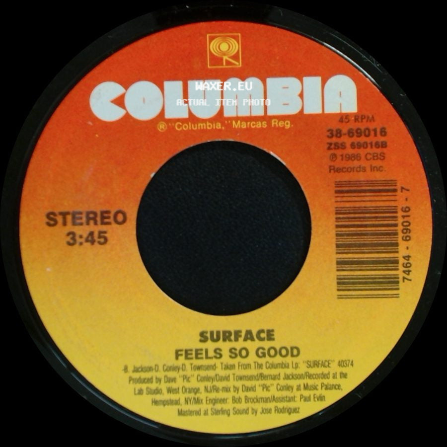 Surface - Feels So Good / You Are My Everything side A