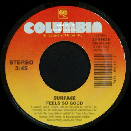 Surface - You Are My Everything / Feels So Good side B