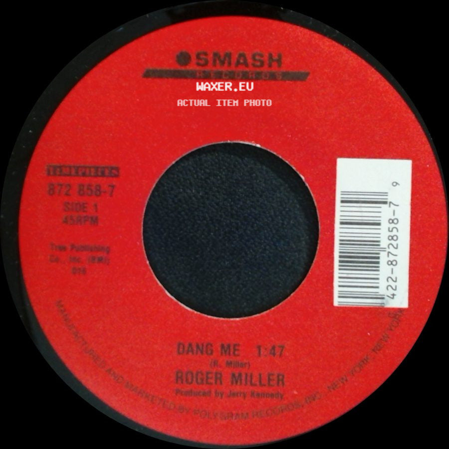 Roger Miller - Dang Me / Chug-A-Lug side A