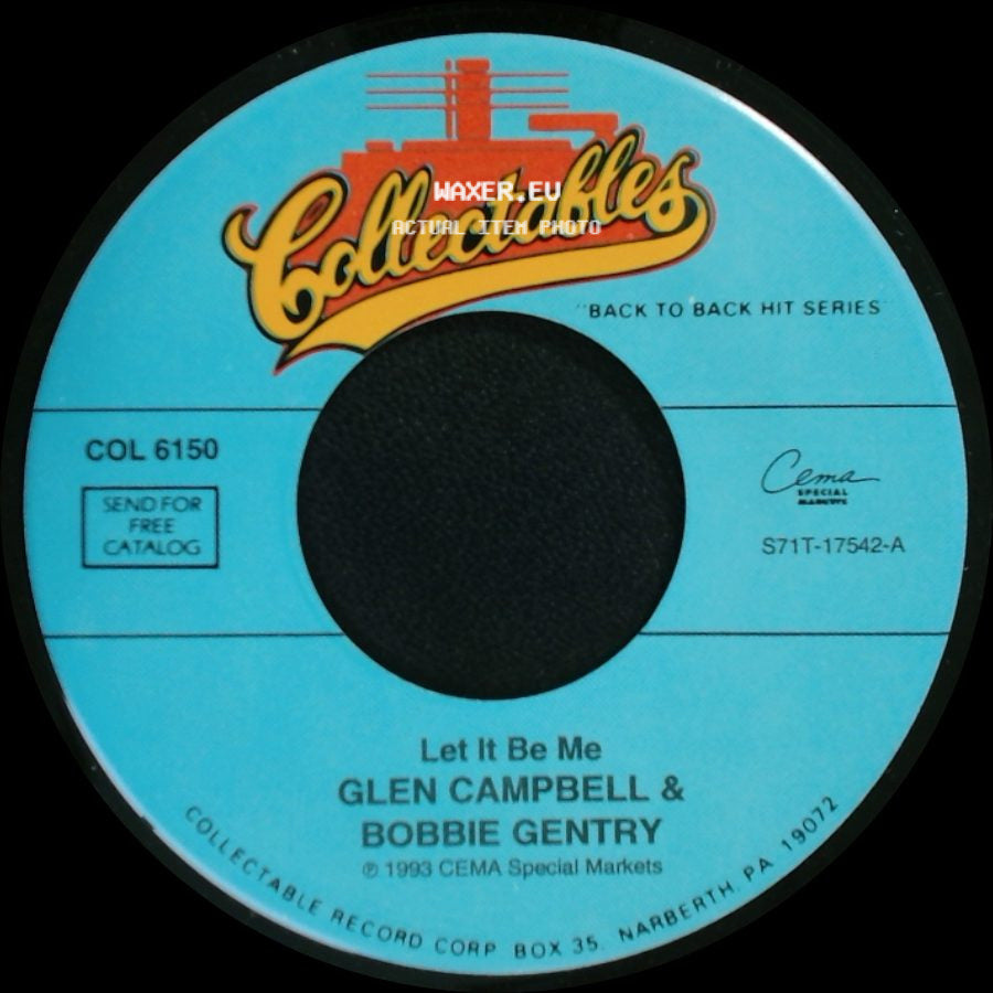 Jody Miller / Glen Campbell & Bobbie Gentry - Queen Of The House / Let It Be Me side B
