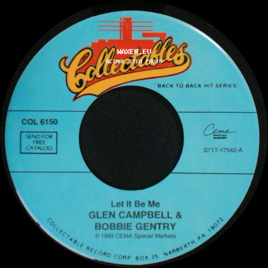 Jody Miller / Glen Campbell & Bobbie Gentry - Queen Of The House / Let It Be Me side B