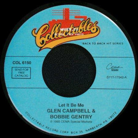 Jody Miller / Glen Campbell & Bobbie Gentry - Queen Of The House / Let It Be Me side B