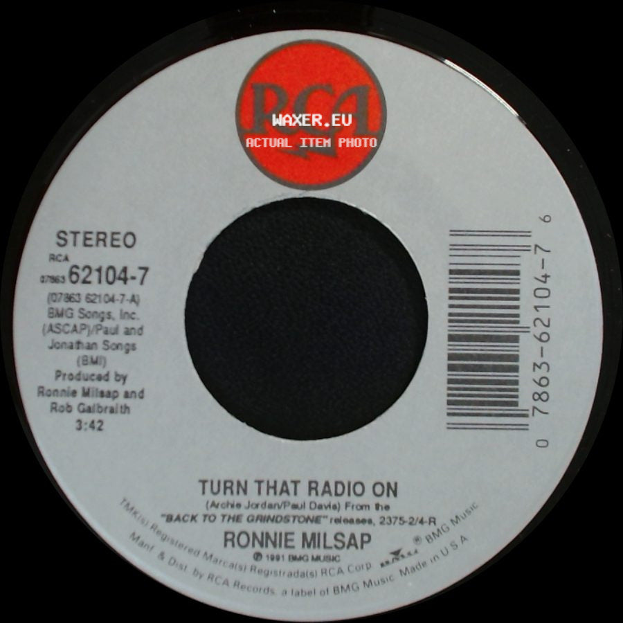 Ronnie Milsap - Turn That Radio On / Old Habits Are Hard To Break side A