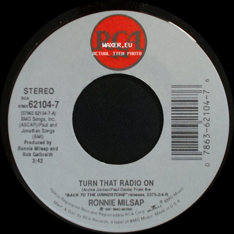 Ronnie Milsap - Turn That Radio On / Old Habits Are Hard To Break side A