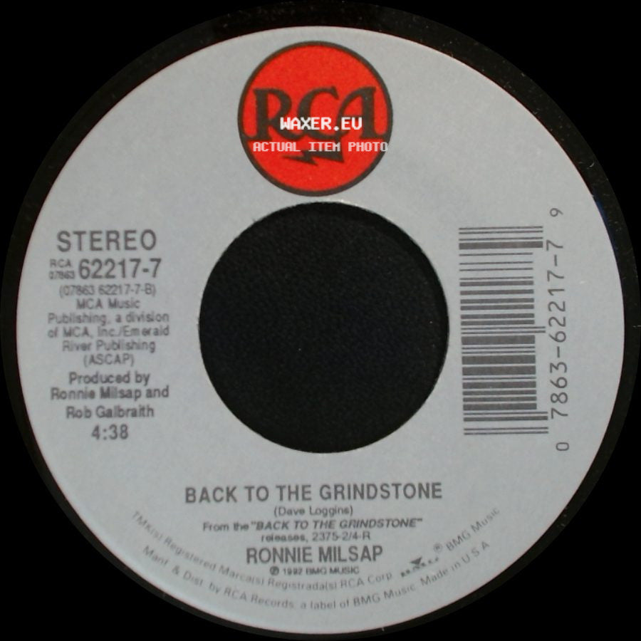 Ronnie Milsap - All Is Fair In Love And War / Back To The Grindstone side B
