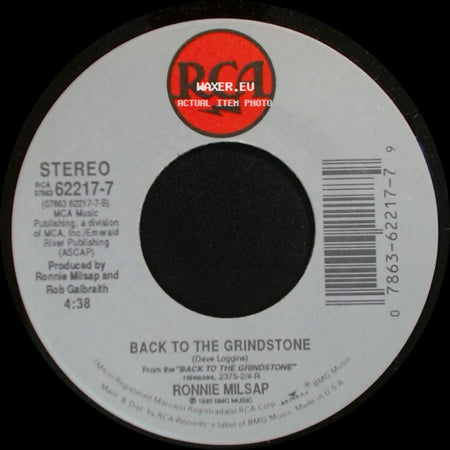 Ronnie Milsap - All Is Fair In Love And War / Back To The Grindstone side B