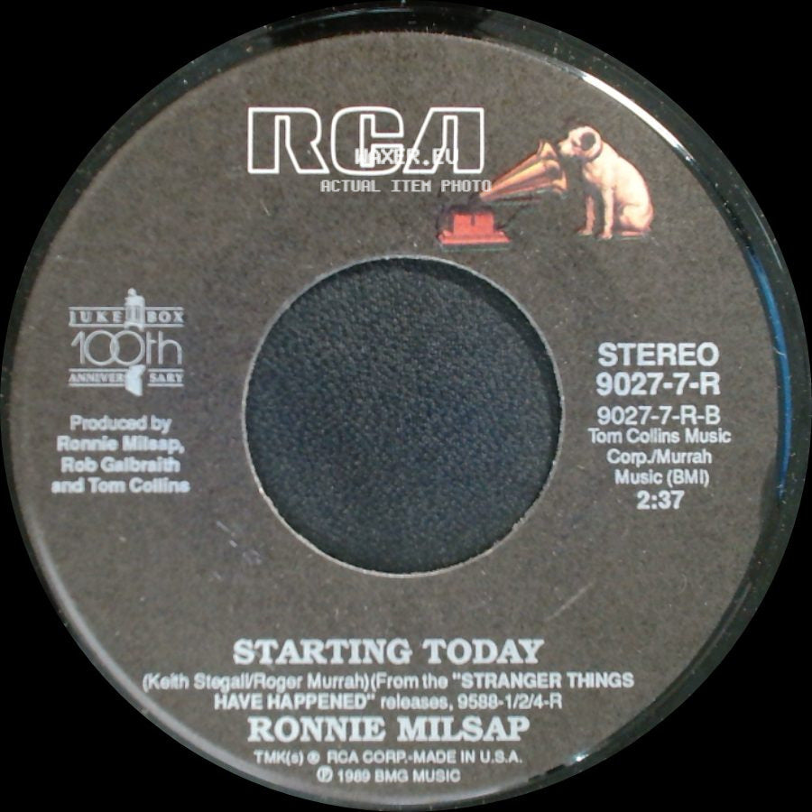 Ronnie Milsap - Starting Today / A Woman In Love side A