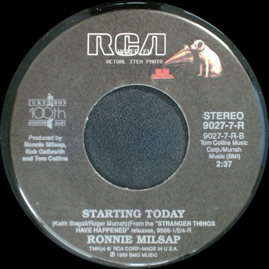 Ronnie Milsap - Starting Today / A Woman In Love side A