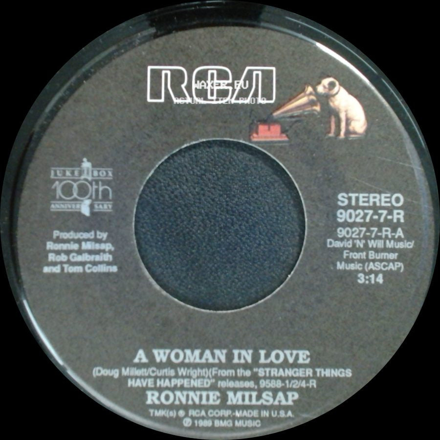 Ronnie Milsap - A Woman In Love / Starting Today side A