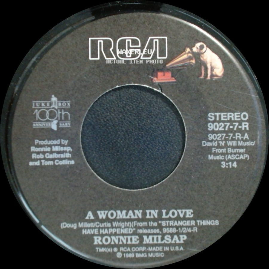 Ronnie Milsap - A Woman In Love / Starting Today side A