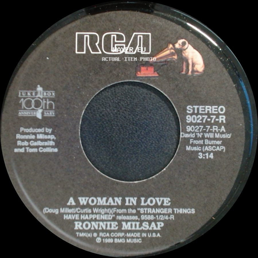 Ronnie Milsap - A Woman In Love / Starting Today side A