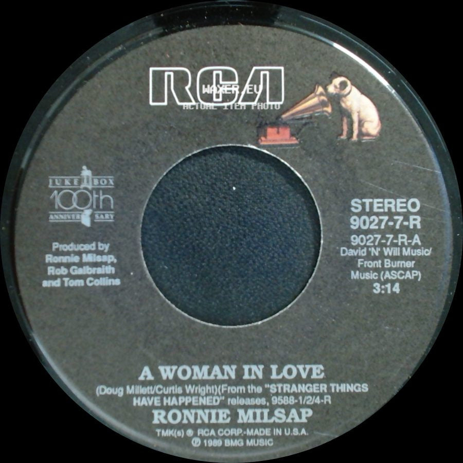 Ronnie Milsap - A Woman In Love / Starting Today side A