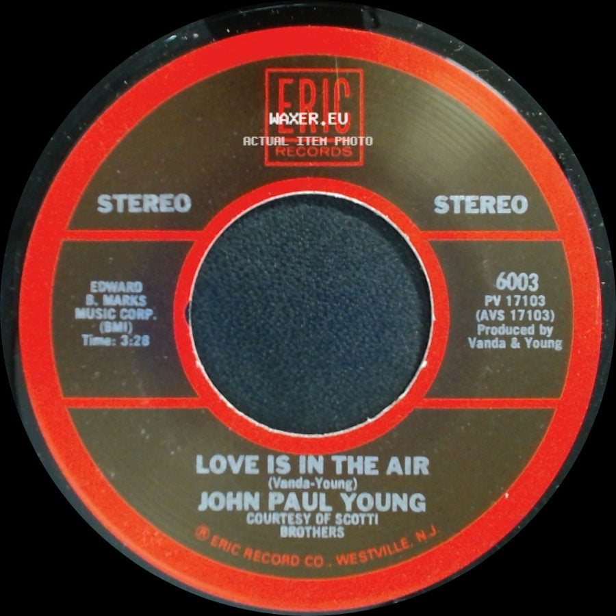 John Paul Young / Beverly Bremers - Love Is In The Air / Don't Say You Don't Remember side A