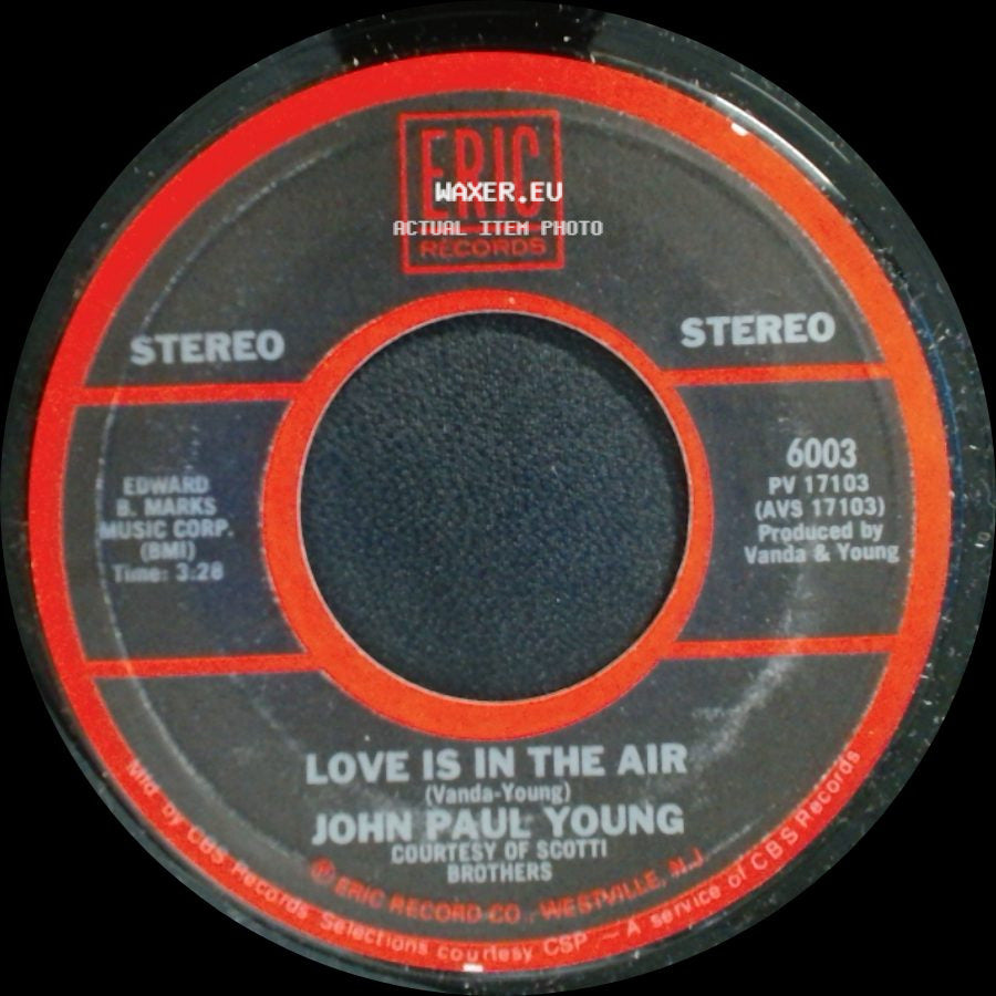 John Paul Young / Beverly Bremers - Love Is In The Air / Don't Say You Don't Remember side A