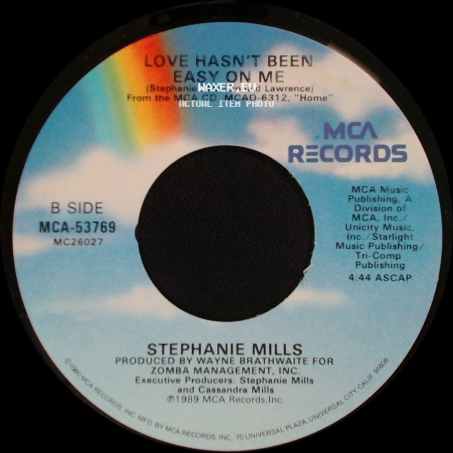 Stephanie Mills - Comfort Of A Man / Love Hasn't Been Easy On Me side B