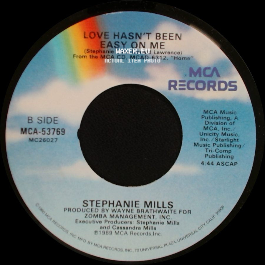 Stephanie Mills - Comfort Of A Man / Love Hasn't Been Easy On Me side B