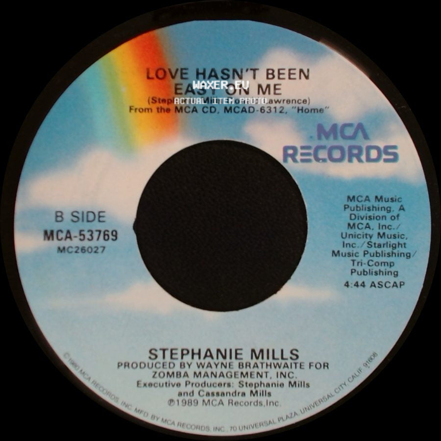 Stephanie Mills - Comfort Of A Man / Love Hasn't Been Easy On Me side B
