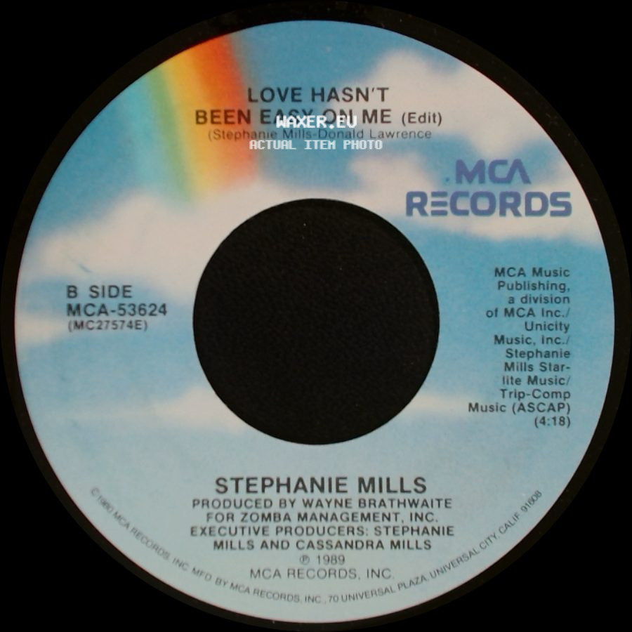 Stephanie Mills - Something In The Way (You Make Me Feel) / Love Hasn't Been Easy On Me (Edit) side B
