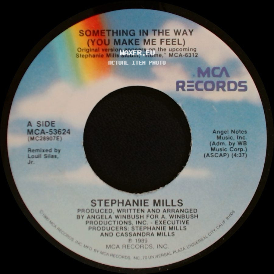 Stephanie Mills - Something In The Way (You Make Me Feel) / Love Hasn't Been Easy On Me (Edit) side A