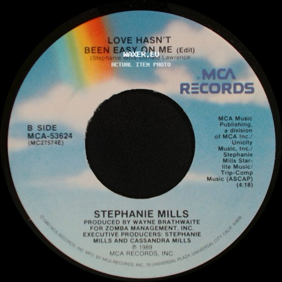 Stephanie Mills - Something In The Way (You Make Me Feel) / Love Hasn't Been Easy On Me (Edit) side B