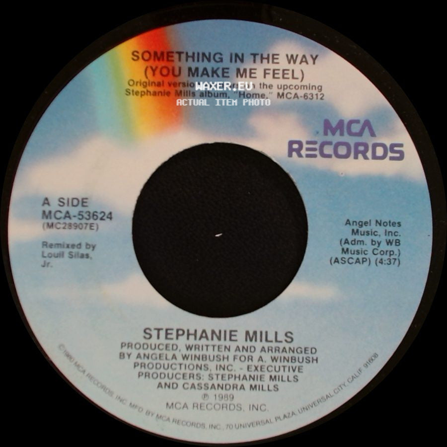 Stephanie Mills - Something In The Way (You Make Me Feel) / Love Hasn't Been Easy On Me (Edit) side A