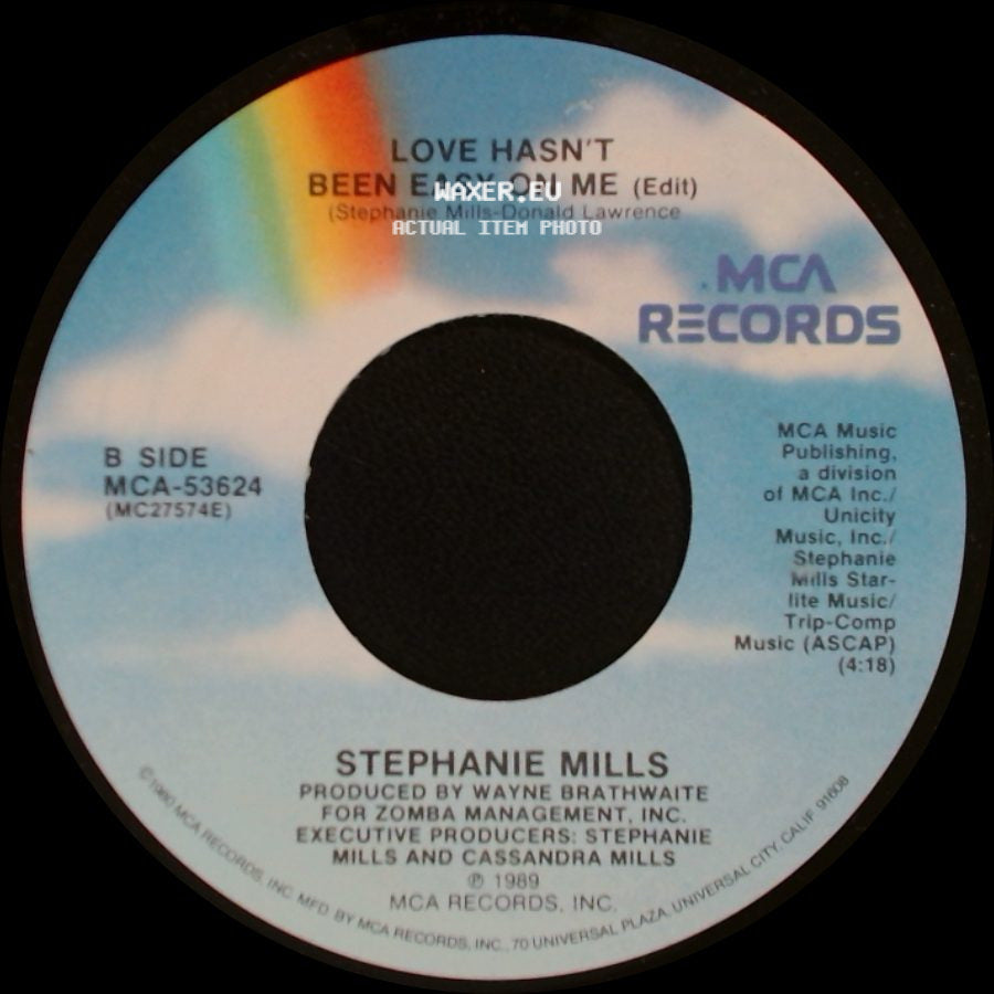 Stephanie Mills - Something In The Way (You Make Me Feel) / Love Hasn't Been Easy On Me (Edit) side B
