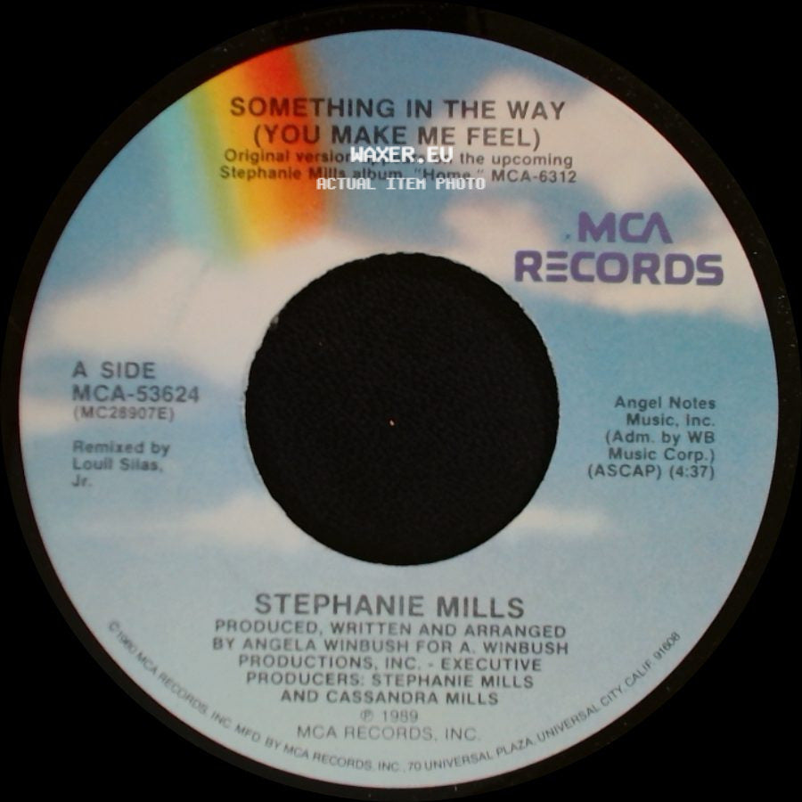 Stephanie Mills - Something In The Way (You Make Me Feel) / Love Hasn't Been Easy On Me (Edit) side A
