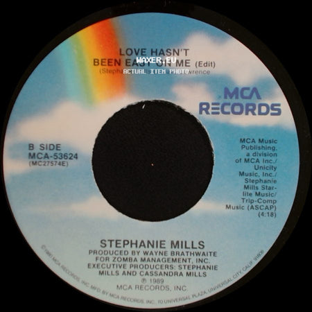 Stephanie Mills - Something In The Way (You Make Me Feel) / Love Hasn't Been Easy On Me (Edit) side B