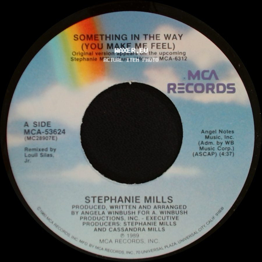 Stephanie Mills - Something In The Way (You Make Me Feel) / Love Hasn't Been Easy On Me (Edit) side A