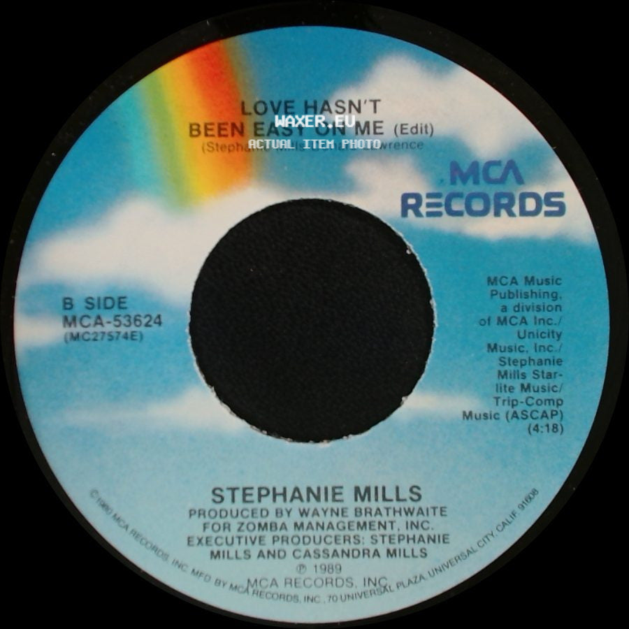 Stephanie Mills - Something In The Way (You Make Me Feel) / Love Hasn't Been Easy On Me (Edit) side B