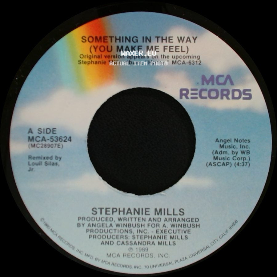 Stephanie Mills - Something In The Way (You Make Me Feel) / Love Hasn't Been Easy On Me (Edit) side A