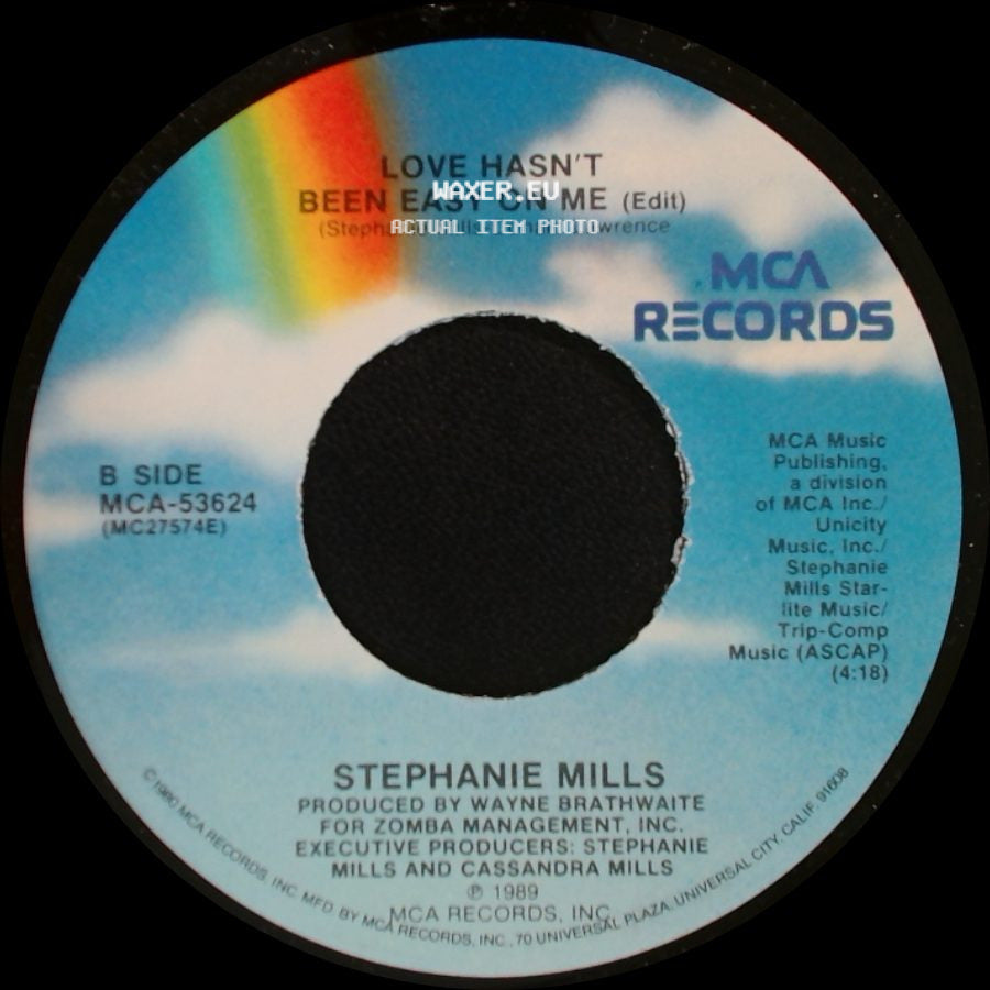 Stephanie Mills - Something In The Way (You Make Me Feel) / Love Hasn't Been Easy On Me (Edit) side B