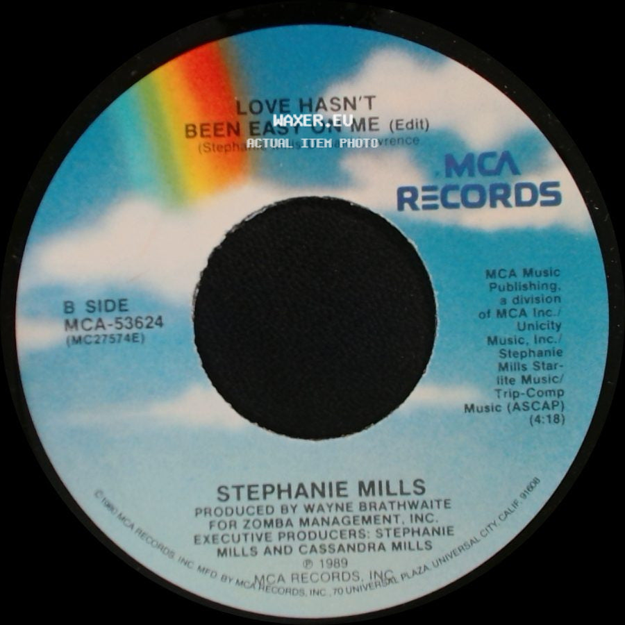 Stephanie Mills - Something In The Way (You Make Me Feel) / Love Hasn't Been Easy On Me (Edit) side B