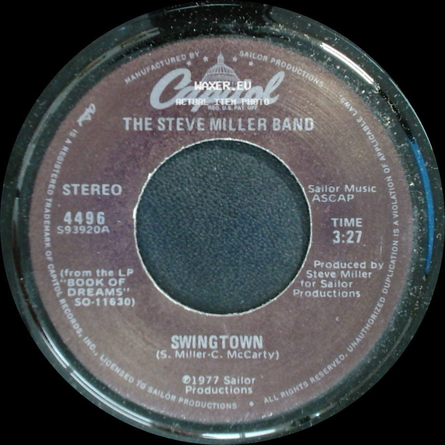 The Steve Miller Band - Swingtown / Winter Time side A
