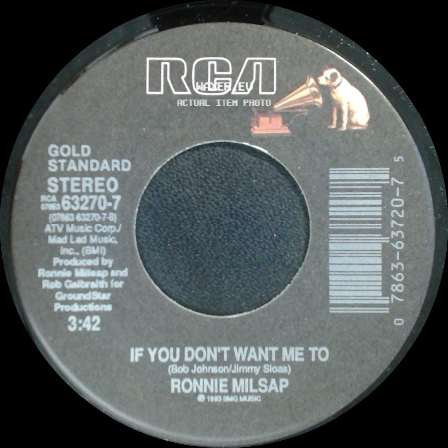 Ronnie Milsap - Still Losing You / If You Don't Want Me To side B
