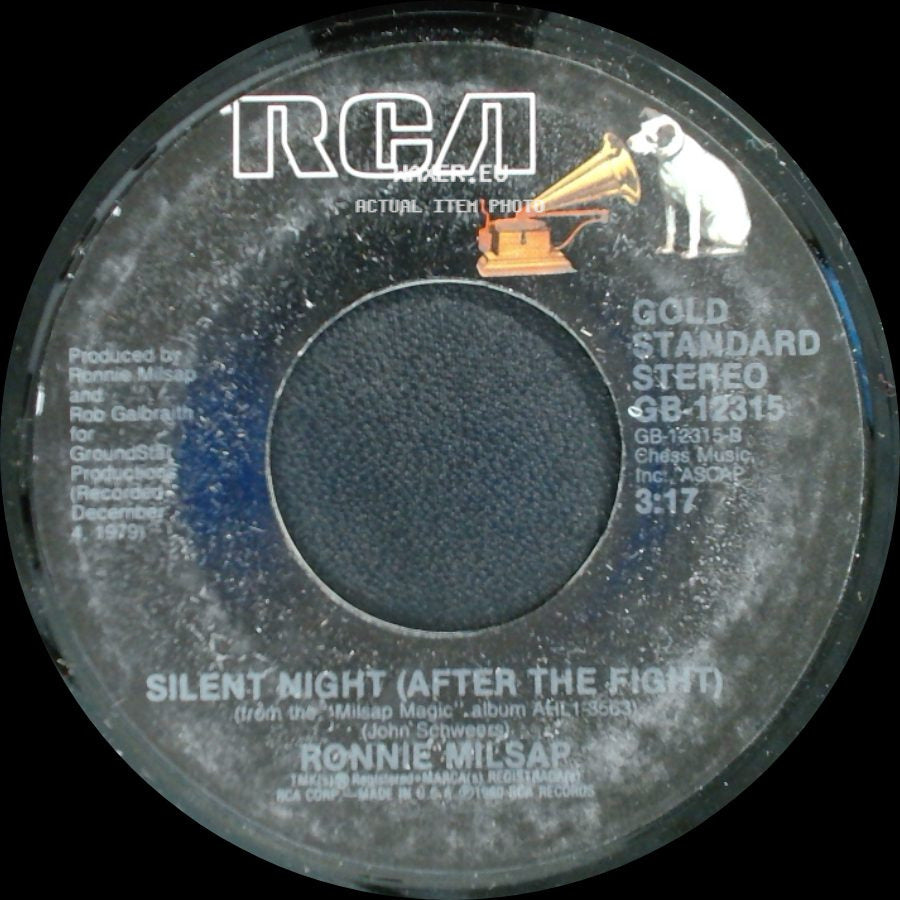 Ronnie Milsap - Silent Night (After The Fight) / My Heart side A