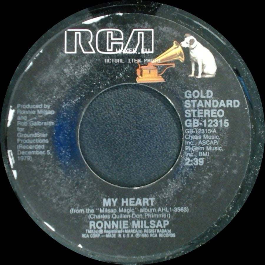 Ronnie Milsap - My Heart / Silent Night (After The Fight) side A
