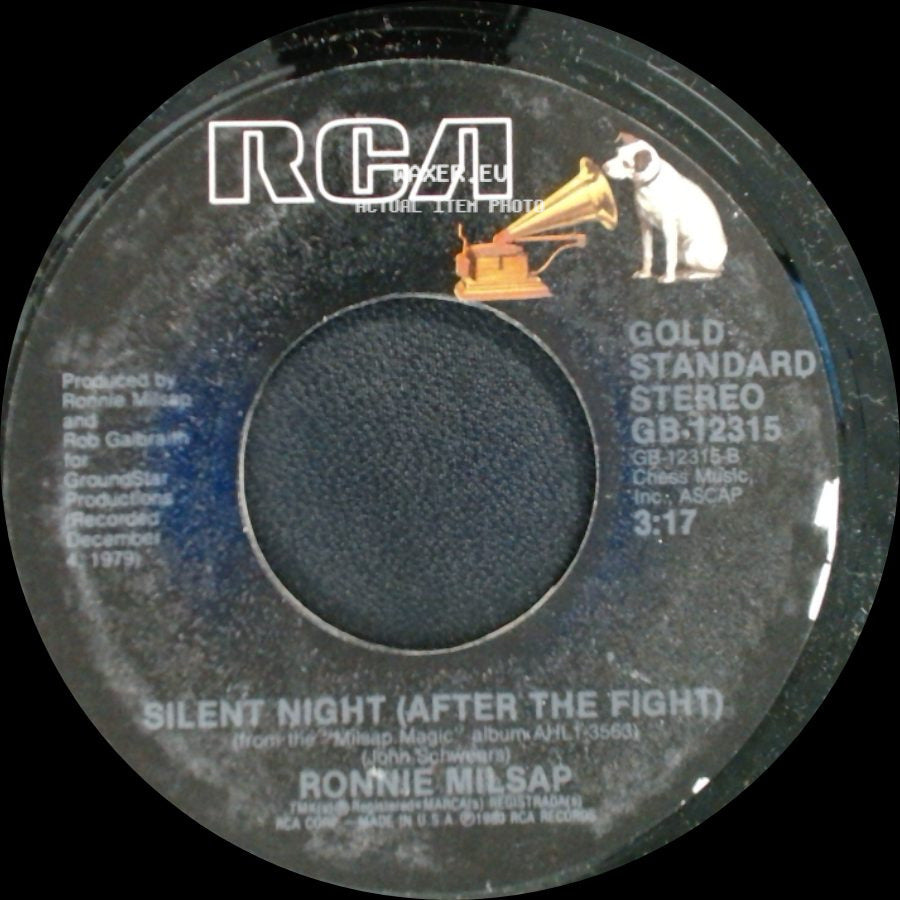 Ronnie Milsap - My Heart / Silent Night (After The Fight) side B