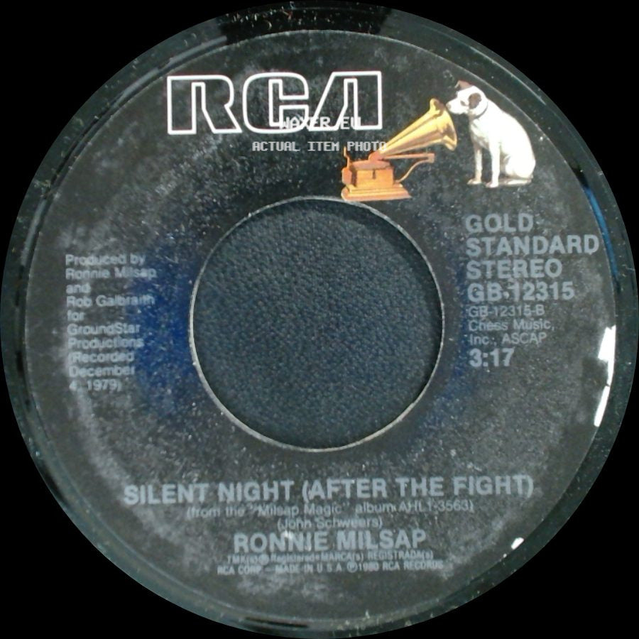 Ronnie Milsap - My Heart / Silent Night (After The Fight) side B